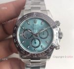 Perfectly 1:1 Clone Rolex Daytona SS Ice Blue Dial Watch - Noob Daytona 4130